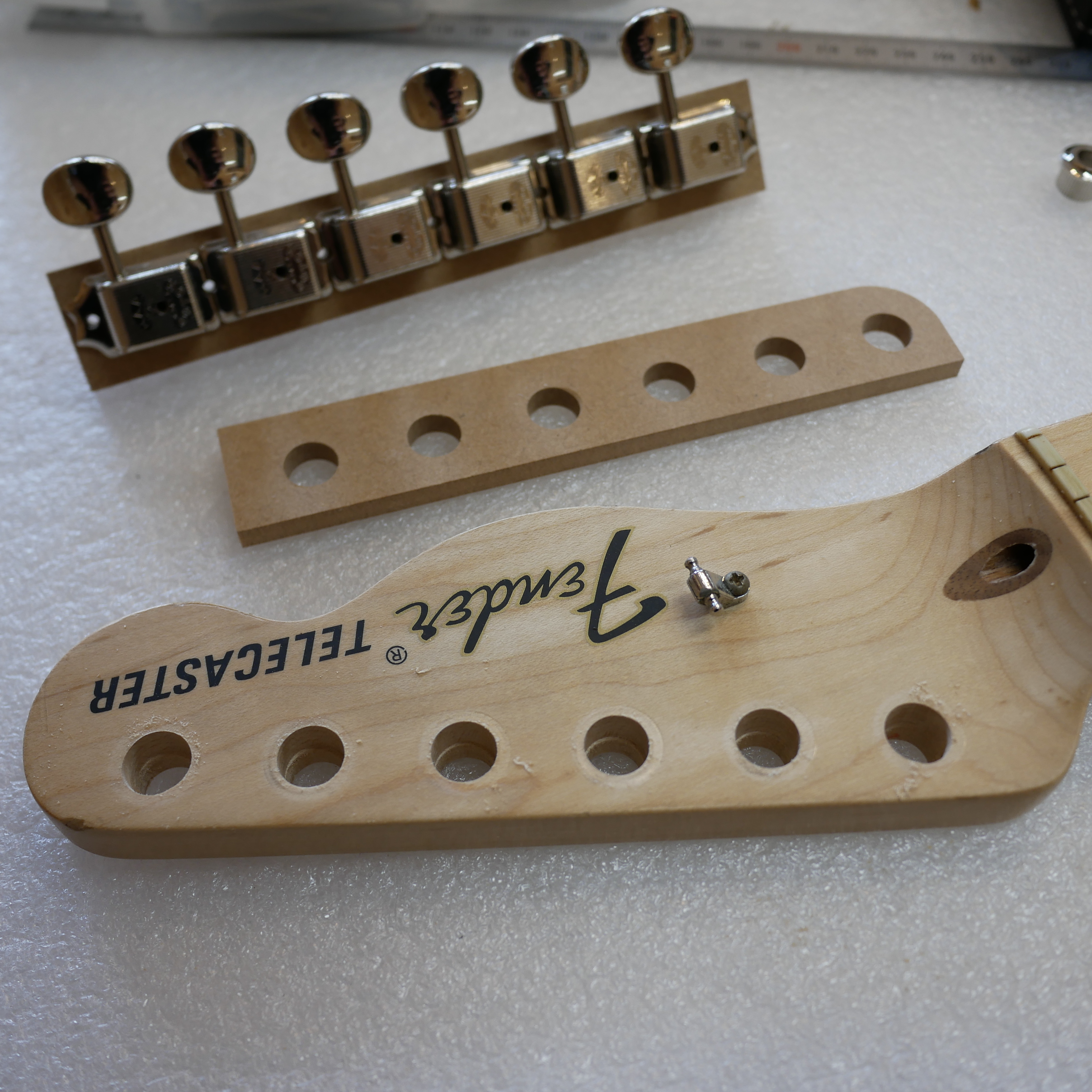 GOTOH HAP M取り付け Fender Telecaster | Miura Guitar Repair Workshop