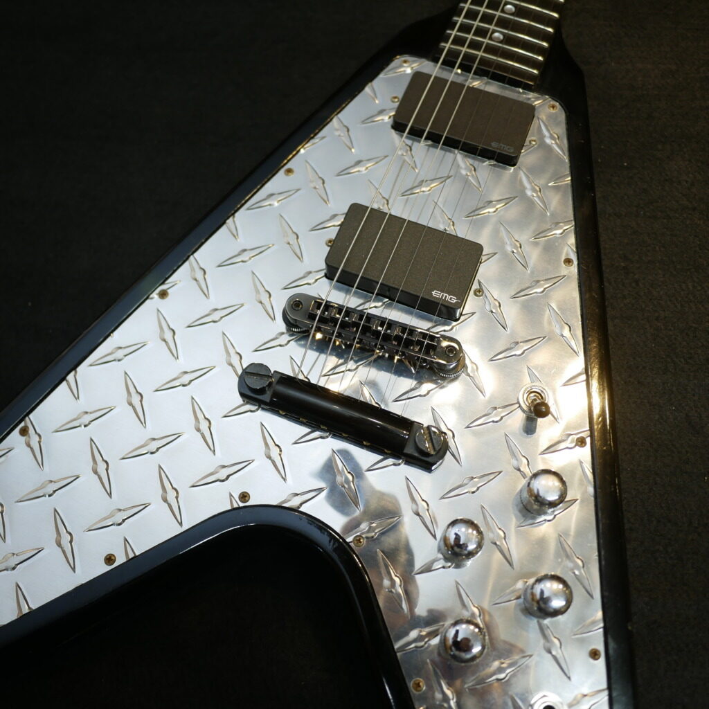 ダイヤモンドプレート Gibson New Century Flying V | Miura Guitar 