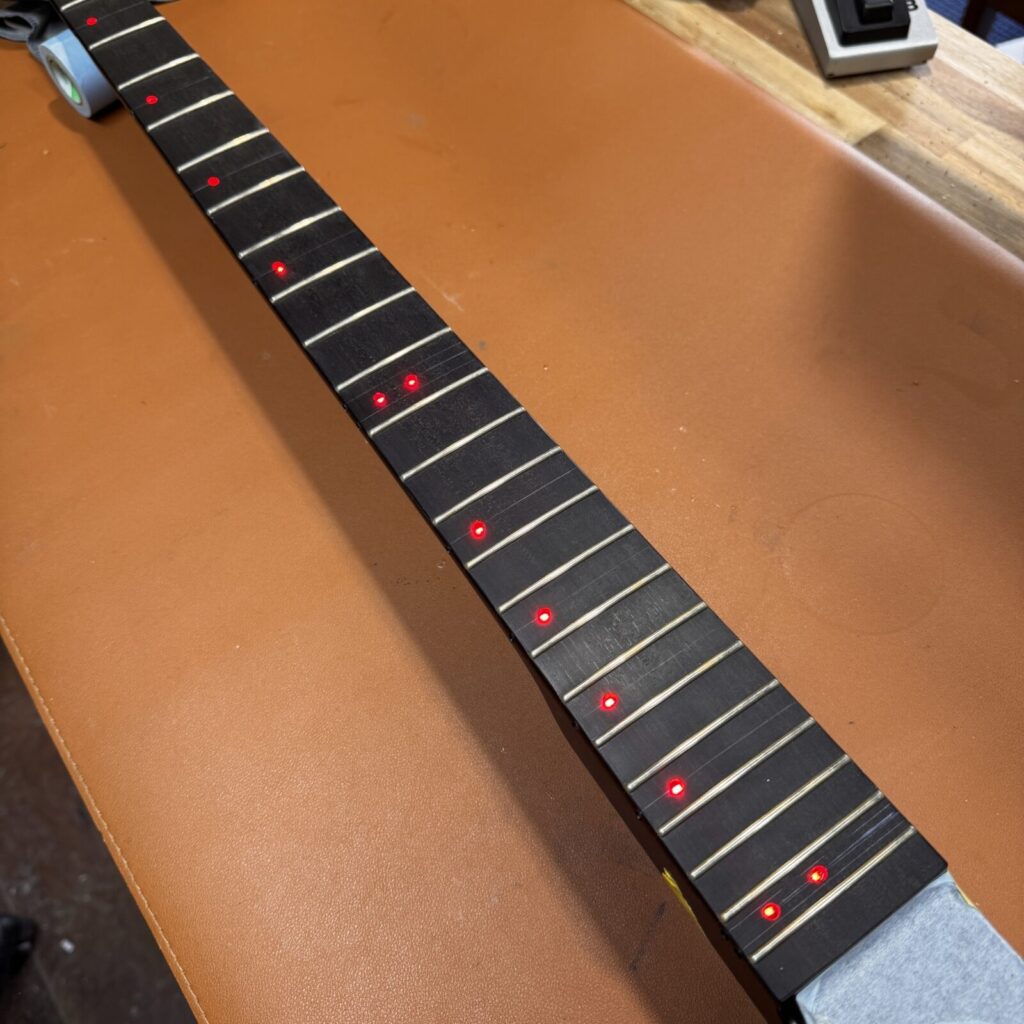 【極美品】ESP フォレスト ポジションマークLED仕様 極美品】ESP フォレスト ポジションマークLED仕様 LEDポジションマーク