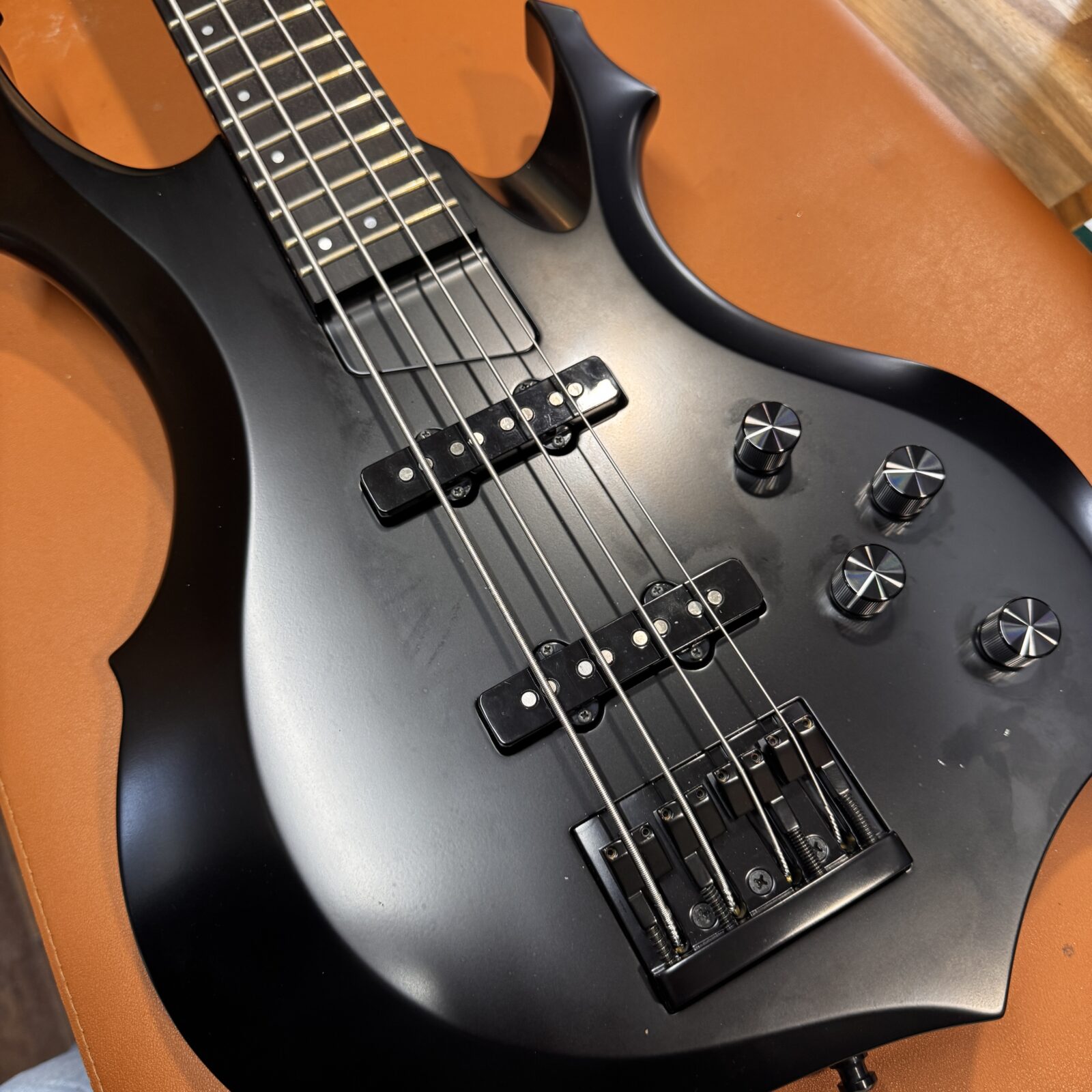 LEDポジションマーク加工 ESP FOREST-STD - Miura Guitar Works